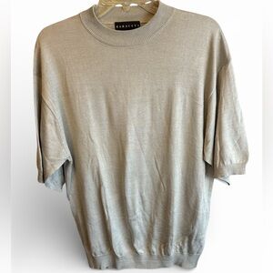 Baracuta Men's Classic Gray Crewneck Sweater